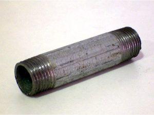 Bobina galvanizada 1 1/4 pulgadas vista frontal