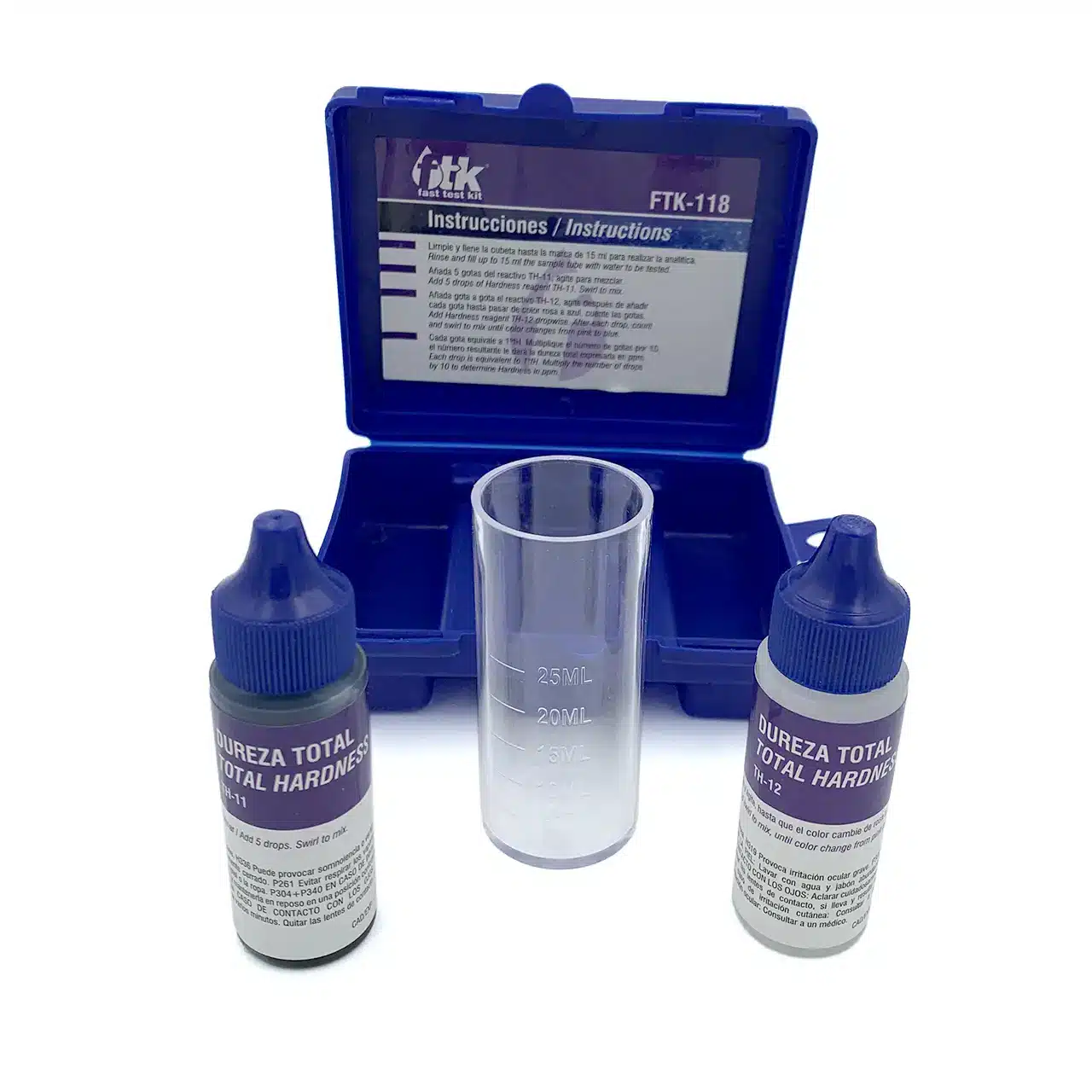 190 Kit Comprobar Dureza Agua - Test Agua