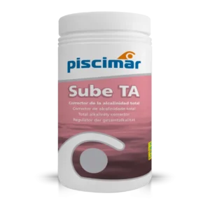 Incrementador de alcalinidad total Piscimar SUBE TA 2,5Kg – Corrector para el equilibrio químico del agua en piscinas
