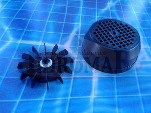 Ventilador y tapa para bomba Astral 4405010147