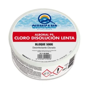Cloro Lento Bloque 500