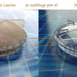 Tapa filtro lacron