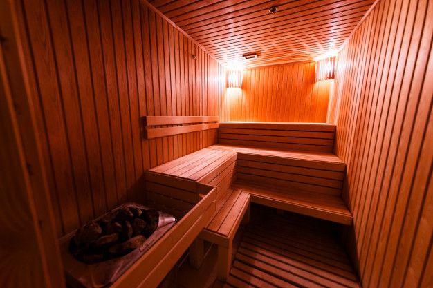 sauna exterior