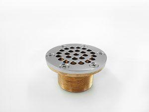 Rebosadero Circular En Acero Inox 2"