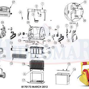 Recambio Limpiafondos Dolphin 3001