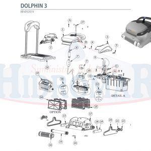 Recambio Limpiafondos Dolphin Smart Active