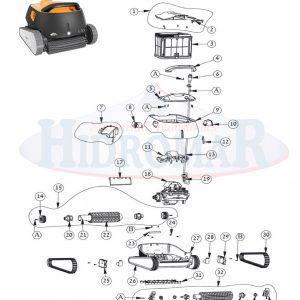 Recambio Limpiafondos Dolphin E40I