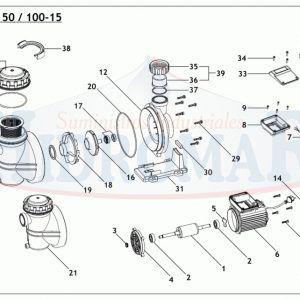 Recambio Bomba Espa Nox 30/50/100-15