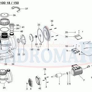 Recambio Bomba Espa Nox 75/100-18/150