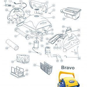 Recambio Limpiafondos Aquabot Bravo