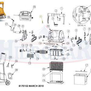Recambio Limpiafondos Dolphin Prox2