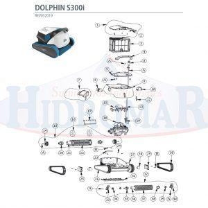 Recambio Limpiafondos Dolphin S300I