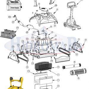 Recambio Limpiafondos Dolphin Swash Cl