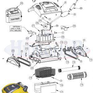 Recambio Limpiafondos Dolphin Swash