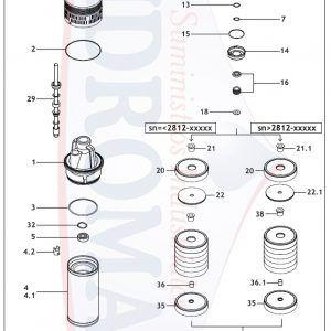 Recambio Bomba Espa Acuaria 27F