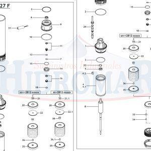 Recambio Bomba Espa Acuaria 27