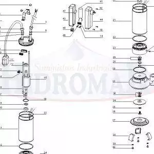 Varapumppu Espa Drainex 150 / 150A