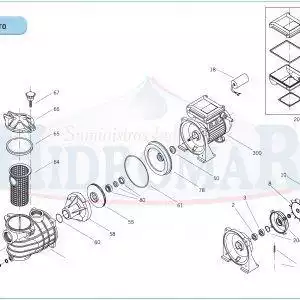 Micro pompe Psh de rechange