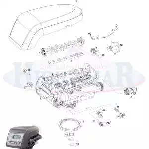Exploded View Autotrol Valve Performa 268/263