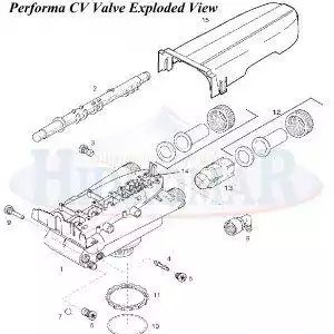 Autotrol Performa Cv Valve Exploded View