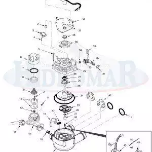 Ecowater Robosoft Rbs Valve Exploded View