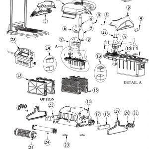 Recambio Limpiafondos Dolphin Active 3