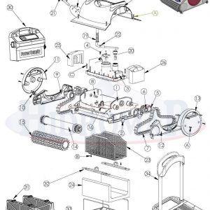 Recambio Limpiafondos Dolphin Apogon Bc