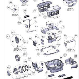 Recambio Limpiafondos Breeze 4Wd
