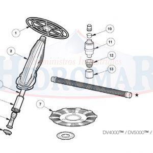 Recambio Limpiafondos Hayward Dv5000