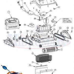 Recambio Limpiafondos Dolphin Easykleen