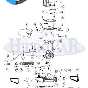 Recambio Limpiafondos Dolphin Energy 300I