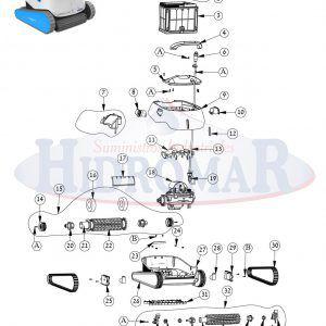 Recambio Limpiafondos Dolphin Energy 200