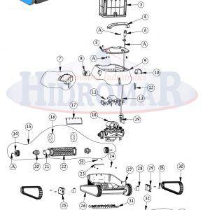 Recambio Limpiafondos Dolphin Energy 300