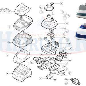 Recambio Limpiafondos Hayward Pool Vac Ultra Pro