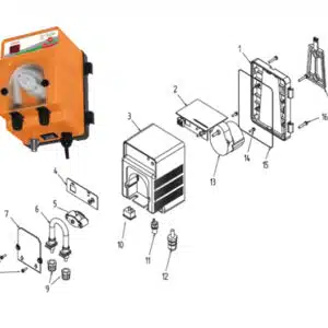 Pièce de Rechange Pompe Doseuse Hydroline Hdp S2Ph