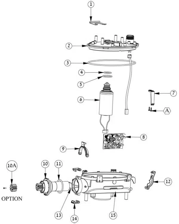 Recambio Bloque Motor Dolphin Mu S100 Assy 9995386