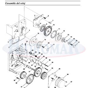 Despiece Econominder 9000 - Reloj