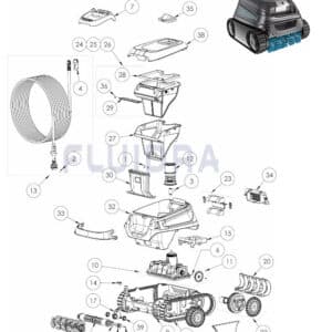 Recambio Limpiafondos Zodiac Cnx 1090