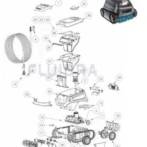 Pulisci piscina di ricambio Zodiac Cnx 1090