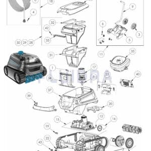 Recambio Limpiafondos Zodiac Cnx 4090 Iq