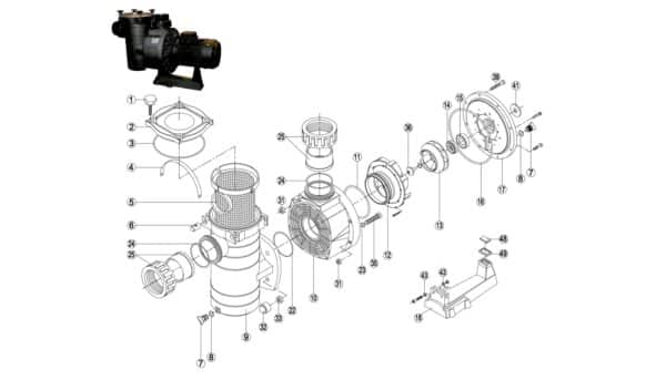 Recambio Bomba Kripsol Hcp4000 - Kan