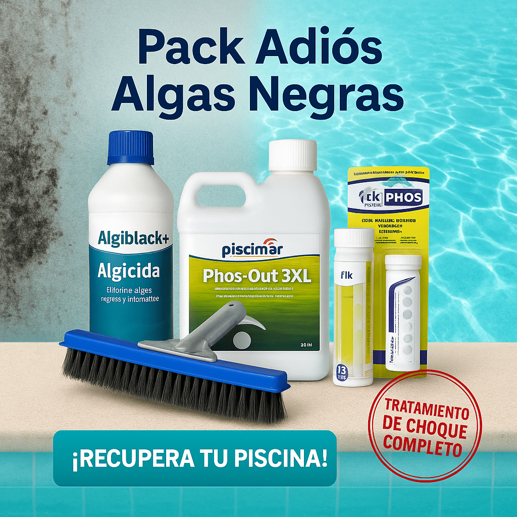 Pack Adiós algas negras – Tratamiento completo de choque