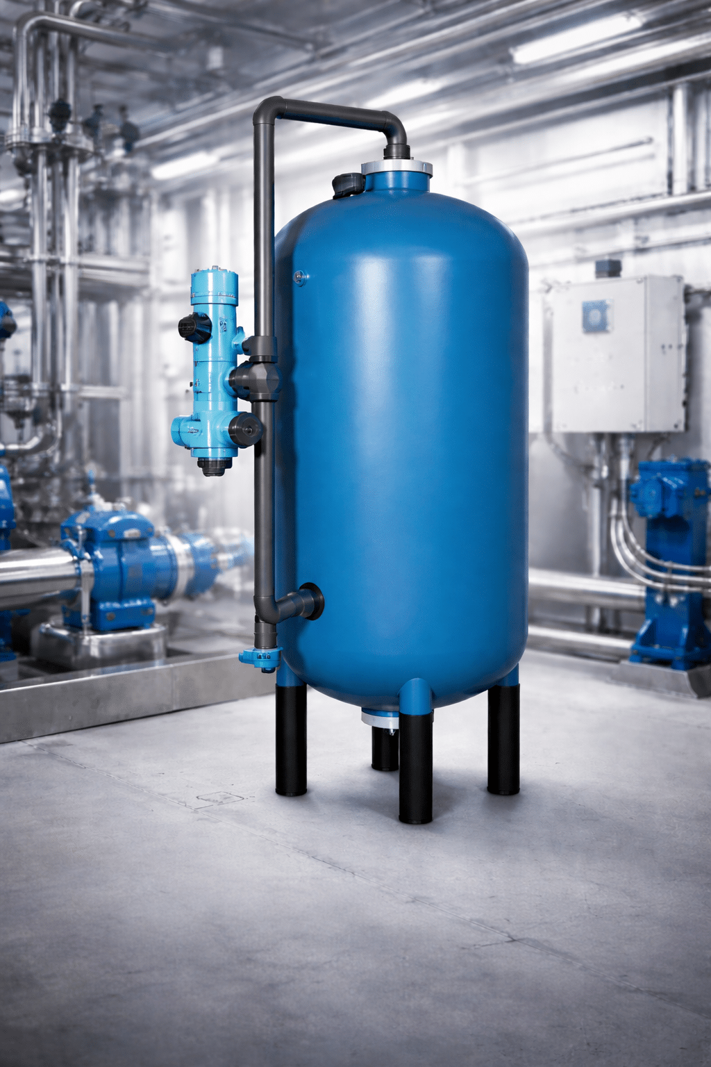 Desferrizador de agua para eliminar hierro y manganeso en sistemas de tratamiento de agua