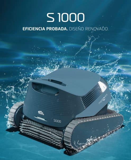 Robot limpiafondos Dolphin S1000 Maytronics para piscinas