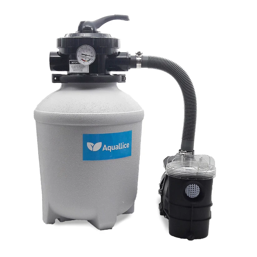 Filtro monobloc AQUALLICE D400 6 m3/h para piscina desmontable