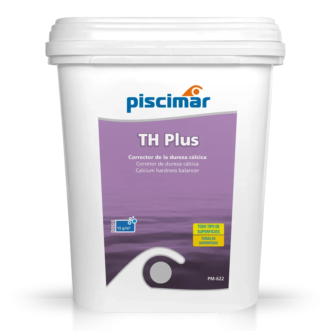 Piscimar PM-622 TH Plus incrementador de dureza cálcica para piscinas